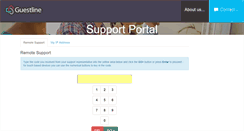 Desktop Screenshot of help.guestline.com